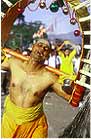 Devotee carry the kavadi